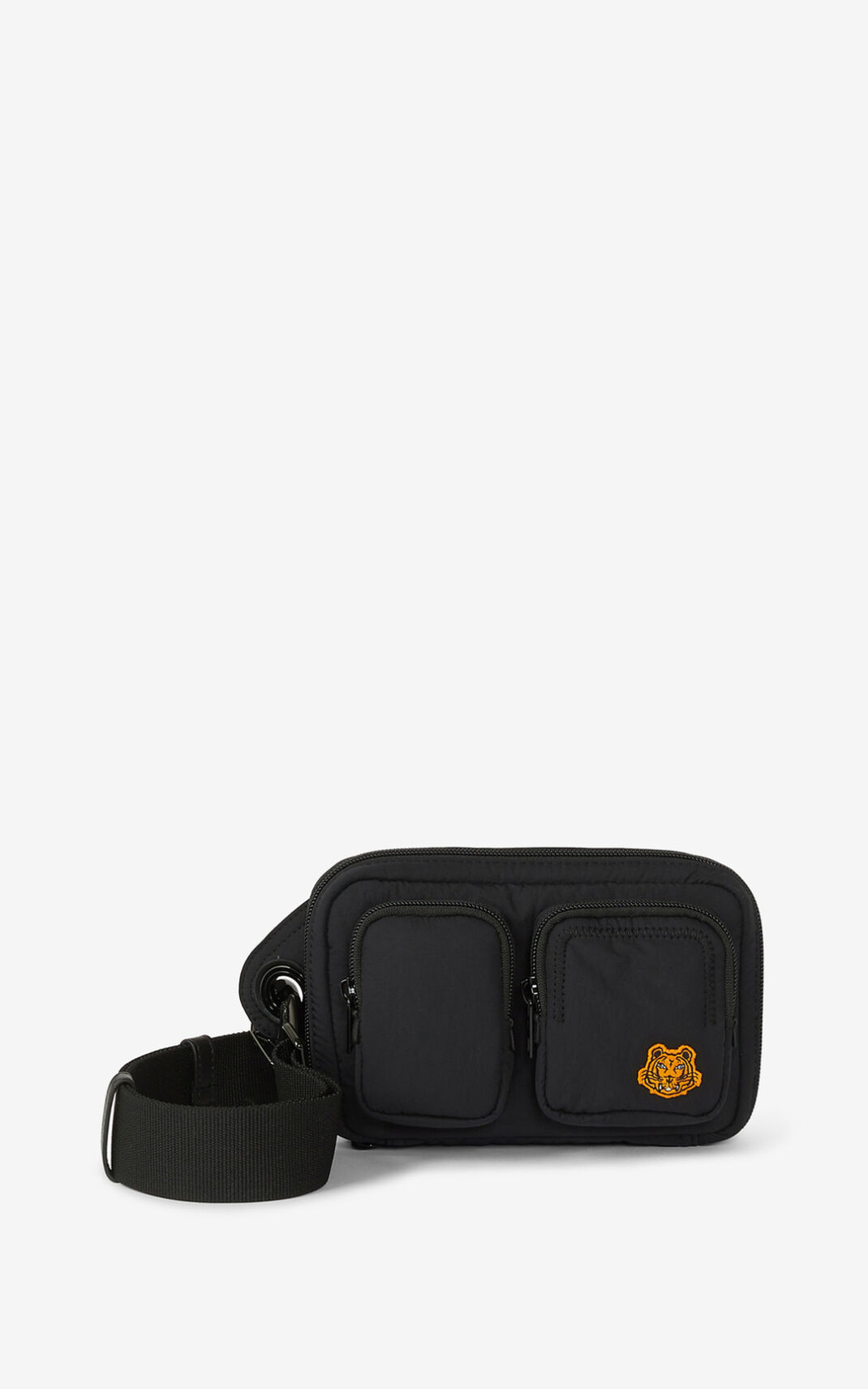 Riñonera Kenzo Tiger Crest mini Hombre Negras - SKU.4051312